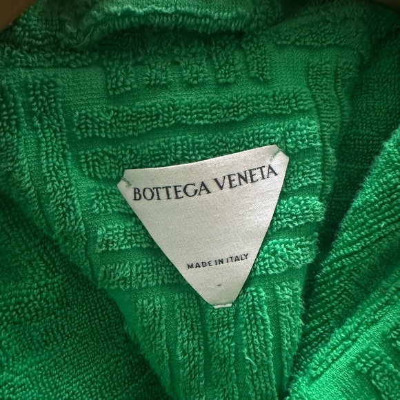 Bottega Intreccio Pattern BathRobe - Picture 5 of 6